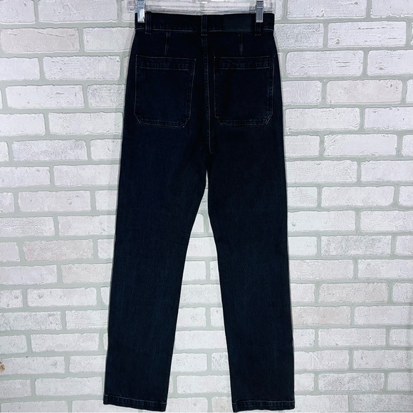 Madewell 90’s Straight Utility High Rise Jeans in Camplin Wash Size 24 - Picture 8 of 11